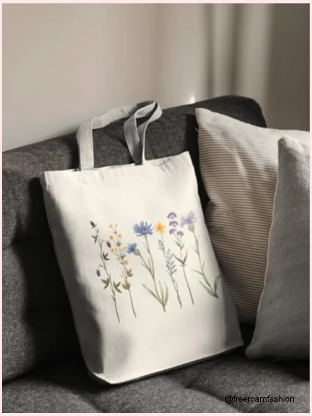 Canvas Tote Bag with Inner Pocket, 15.7x13.8 Inches, Heavyweight Durable